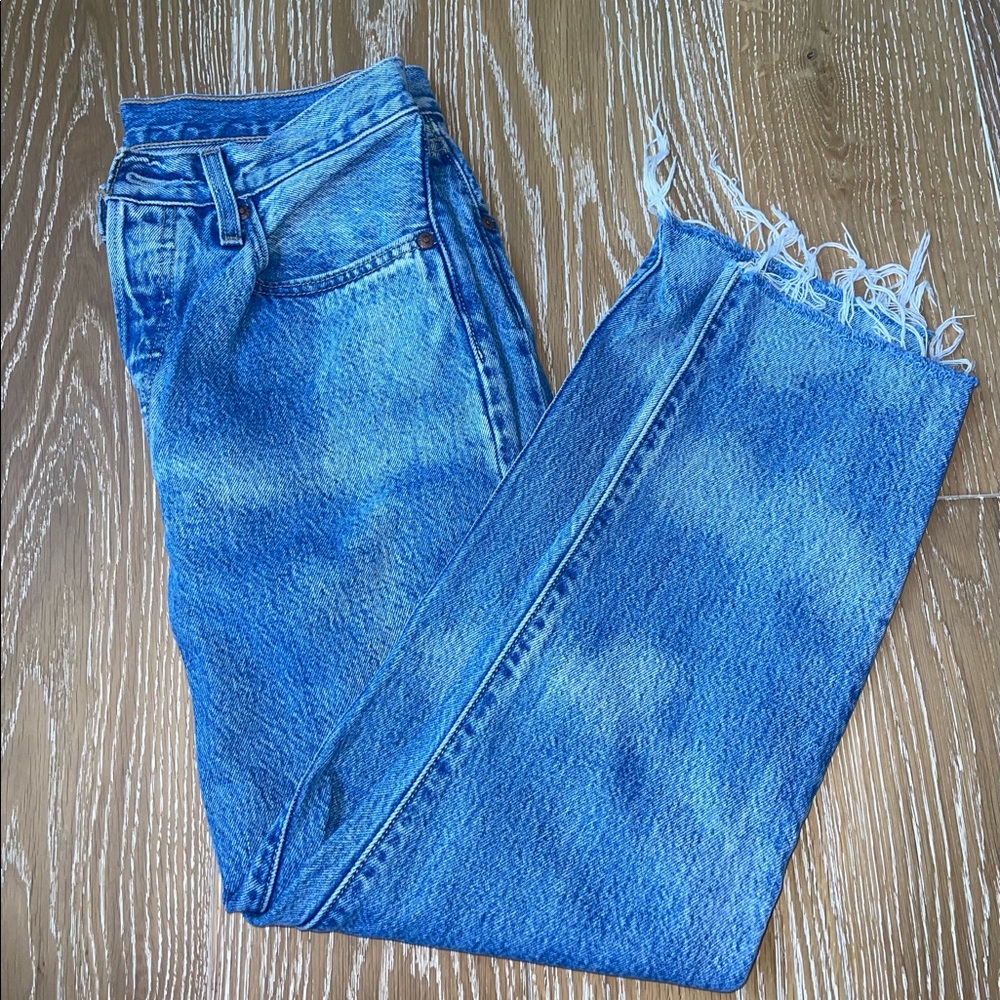 Levi’s Premium 501 Original Cropped Jean